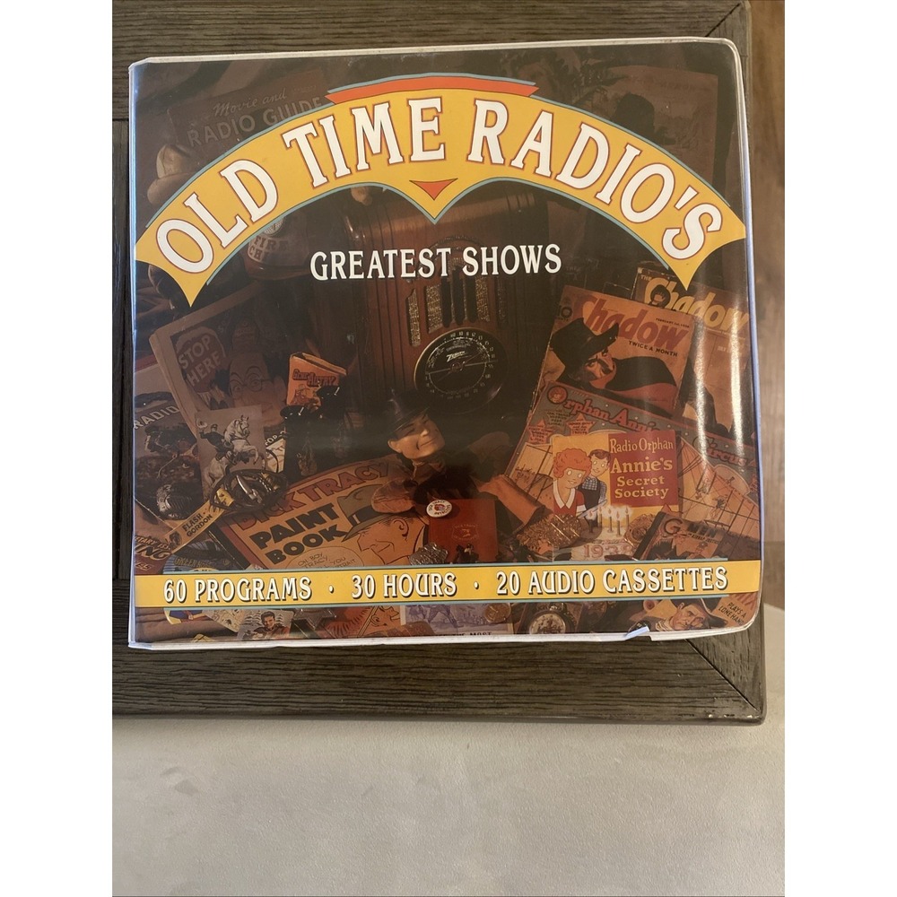 Old Time Radio's Greatest Shows by Not Available (1994, Audio Cassette /...
